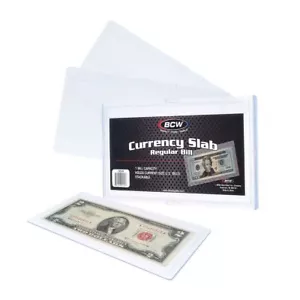 10 losas de moneda de billete regular de lujo BCW - Imagen 1 de 6