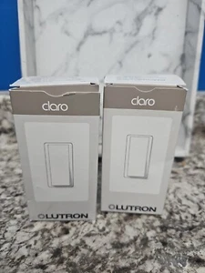 2x Lutron Claro CA-1PS-BL 15A einpoliger Schalter (schwarz) - Bild 1 von 3
