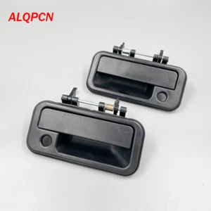 1 pair Front door outer handle side handle black foir isuzu TFR Rodeo 1992-1997 - Picture 1 of 9