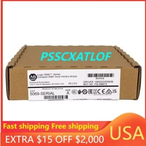 NEW Factory Sealed Allen-Bradley 5069-SERIAL Compact Logix 5000 Interface Module - Picture 1 of 1