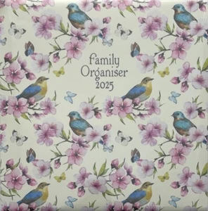 2025 Square Wall Calendar - FAMILY ORGANISER - Picture 1 of 2