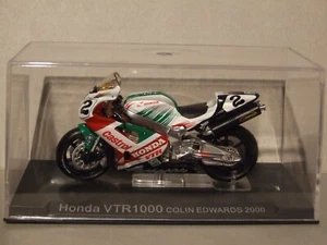 Moto IXO 2000 Colin Edwards Honda VTR1000 escala 1:24 - Imagen 1 de 2