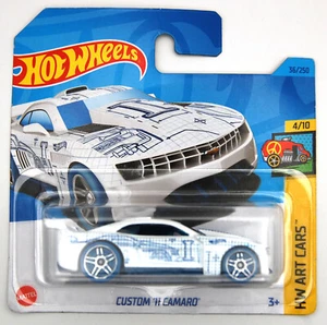 Hot Wheels 2023 36/250 - CUSTOM '11 CAMARO (2RD COLOR) - HW ART CARS 4/10 - Imagen 1 de 1