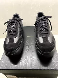 New Dries Van Noten Men’s Black Mixed Media Sneakers size 10 $730 - Picture 1 of 8