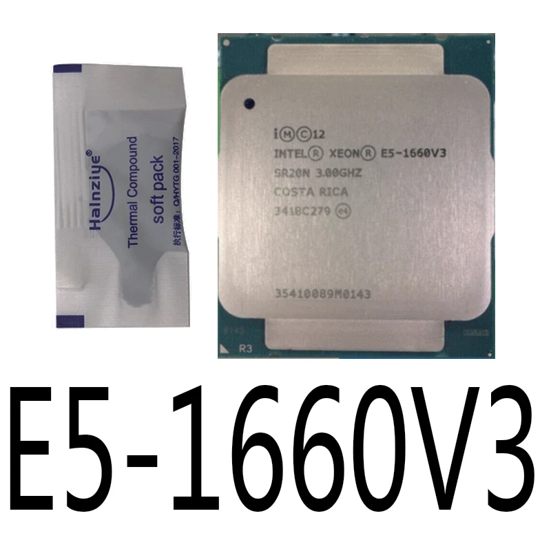 INTEL XEON E5-1660 V3 3.0GHZ 8 CORE 20MB LGA2011 CPU PROCESSOR - Image 1 of 1
