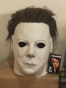 Michael Myers Maske Deluxe Latex für Erwachsene Halloween Horror Kostüm Killer G - Bild 1 von 12