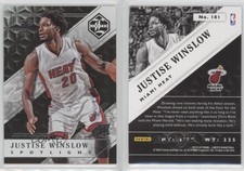 2015-16 Panini Limited Spotlight Silver /49 Justise Winslow #181 Rookie RC