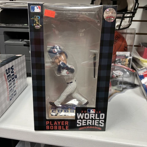Kris Bryant Chicago Cubs 2016 World Series Newspaper Base Bobblehead MLB Cover
