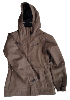 686 Women's Jacket XS Mannual Tender Brown Infidry Waterproof Thermal 8 - Image 1 of 4