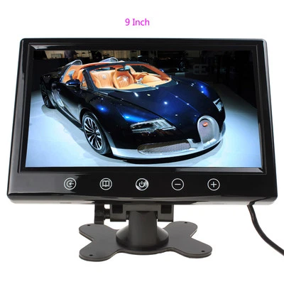 9" TFT LCD Car Rear View Monitor Auto Headrest Monitor for Camera DVD VCD GPS  - Image 1 of 4