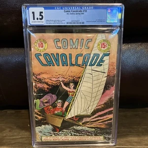 Comic Cavalcade #10 CGC 1.5 - 1945 - Golden Age - Picture 1 of 5