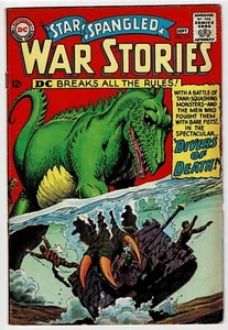 🔥Star Spangled War Stories 122 FN/VF 1965 Dinosaurs Silver Age DC Comics U-15 - Picture 1 of 2