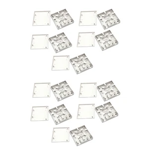 10Pcs 2 Ports SC Fiber Optics Optical Termination Distribution Protection Box M - Photo 1/12