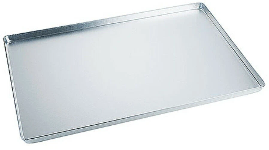 Ausstellblech Thekenblech Kuchenblech Backblech Aluminium Alu 480x320x20 mm - Bild 1 von 1
