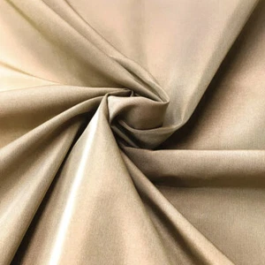 120" WIDE Beige Solid Faux Taffeta Silk Dupioni Fabric - Picture 1 of 6