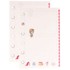  2 Books Paper Inner Refill Notebook Planner Inserts 6 Hole Filler