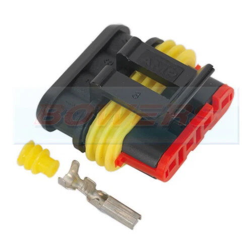 4 Way / 4 Pin Female Superseal Connector Plug Kit 1.5mm Waterproof Connection - Image 1 of 1