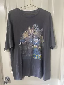 Vintage Faded Capcom T-Shirt Mens Size L Grey Short Sleeve Graphic . - Picture 1 of 3