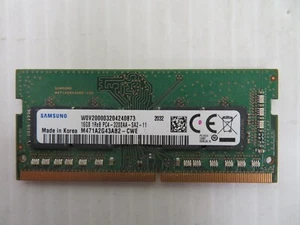 Samsung 16GB PC4-25600 (DDR4-3200) SO-DIMM Laptop Memory M471A2G43AB2 - CWE - Picture 1 of 1