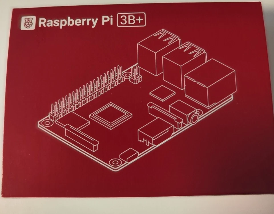 2017 Raspberry Pi 3 Model B+ Plus 1.4 GHz 64Bit Quad WLAN 5GHz + CPU Heatsink  - Bild 1 von 4