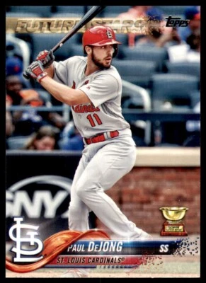 2018 TOPPS PAUL DEJONG ST. LOUIS CARDINALS #462 - Image 1 of 2