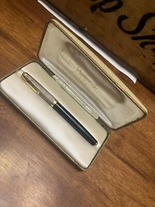 Penna stilografica Black Gold Parker "51" edizione speciale pennino oro con scatola - Foto 1 di 20