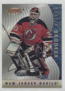 1995-96 Bowman Bowman's Best Refractors Martin Brodeur #BB8 HOF