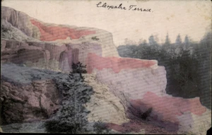 Wyoming Cleopatra Terrace Yellowstone National Park WY Postcard - Picture 1 of 2