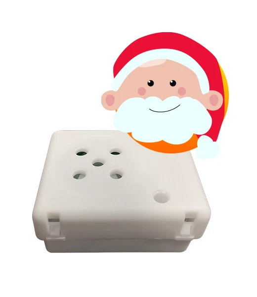 PLUSH TOY WONDERLAND New Christmas Santa Voice Module - Recordable Sound Chip for Holiday Decorations