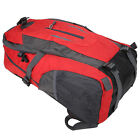 (red)Backpack Shoulder Bag Waterproof Climbing Bag Outdoor Sports Backpack 6