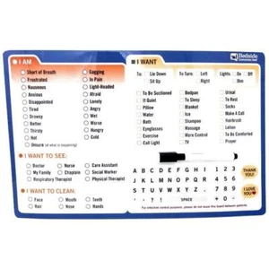 Word Communication Board for Non-Verbal Patients | English - Picture 1 of 2