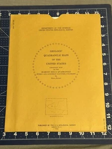 Geologische Karte des weinroten Glockenvierecks (1969) - Bild 1 von 1