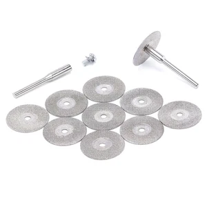 10 piezas discos de corte de diamante de 7/8" rueda de corte hoja giratoria para azulejo de vidrio piedra - Imagen 1 de 17