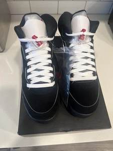 Nike Jordan 5 Retro OG Black Metallic Reimagined 2025 HF3976-001 GS Size 7Y - Picture 1 of 5