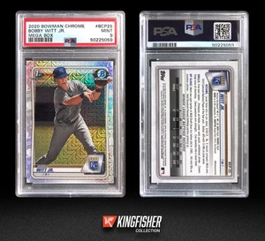 Bobby Witt Jr. 2020 Bowman Chrome Prospect 1st Bowman Mega Box Mojo #BCP-25 PSA9 - Imagen 1 de 1