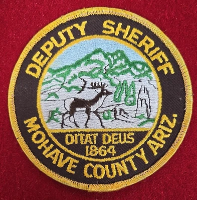 MOHAVE COUNTY ARIZONA #A DEPUTY SHERIFF POLICE PATCH - Image 1 of 2