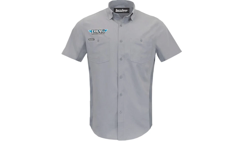 Camisa uniforme Throttle Threads Performance ventilada arrastre especialidades Foto 1 de 1