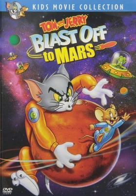 Tom and Jerry Blast Off to Mars (DVD) Bill Kopp Frank Welker (US IMPORT) - Image 1 of 3