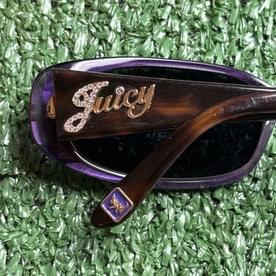 Marco de gafas Juicy Couture Y2K Sophie púrpura de colección solamente Foto 1 de 4