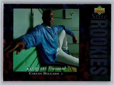 1994 Upper Deck #8 Carlos Delgado Electric Diamond - Image 1 of 2