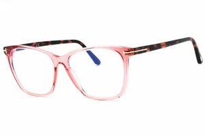TOM FORD FT5762-B 074 Eyeglasses Pink Frame 55mm - Picture 1 of 4