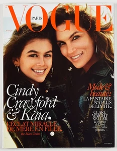 VOGUE PARIS Magazine No.966 April 2016 - CINDY CRAWFORD, KAIA GERBER - Picture 1 of 5