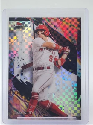 ZACH NETO 2024 TOPPS FINEST UNCOMMON CHECKERBOARD ANGELS Q0333 - Image 1 of 2