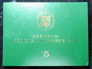1999 $5 Premium Federal Reserve 12 District Set w/ Low 3 Digit Matching Serial # - Picture 1 of 5