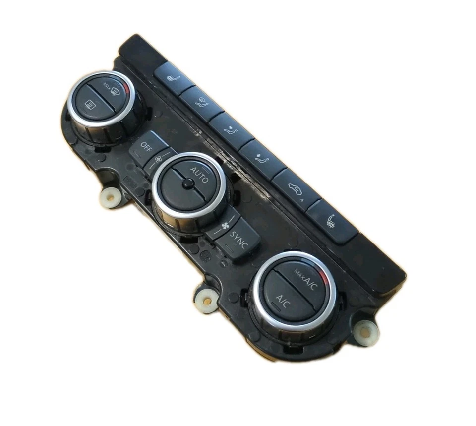 OEM VW Passat B7 Heater Climate Control Module Dual Zone Seat Heater 3AA907044AG - Image 1 of 2