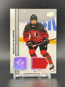 Macklin Celebrini - 2023 Upper Deck Team Canada Juniors Rookie Jersey #26 - Picture 1 of 3