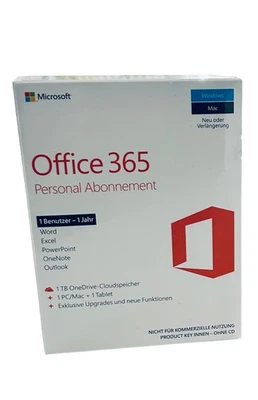 Microsoft Office 365 1 Jahr Vollversion ESD (Deutsch) (1x Pc/mac) - Bild 1 von 2