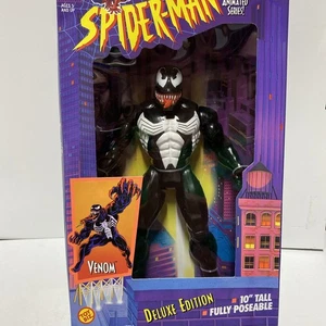 Vintage 10" Deluxe Edition VENOM Action Figure [Toy Biz, 1994] NIB! Spiderman - Picture 1 of 11