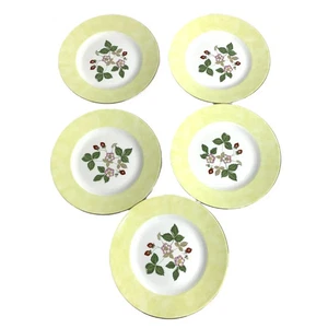 Piatti Wedgwood Wild Fragola Full Rim in buone condizioni, set di 5, giallo, 24000 - Foto 1 di 8