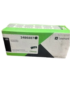 Lexmark 24B6887 M3250 XM3250 Kaseta z tonerem Czarny OEM Opakowanie zapieczętowane - Zdjęcie 1 z 2